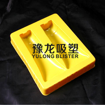 高档化妆品植绒吸塑包装